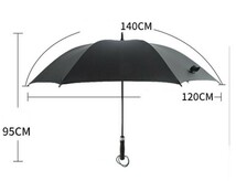 ★新品★レクサス 汎用 アンブレラ 長傘 雨傘 晴雨兼用 自動で開く ゴルフ 車用雨傘 8本骨 超撥水 紫外線遮蔽 収納袋付き_画像6