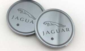 * new goods * Jaguar Logo in-vehicle equipment ornament Coaster LED drink holder LED Coaster 2 pieces set ( color . freely change )