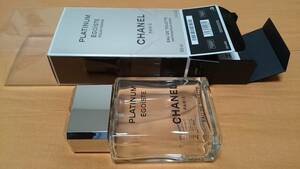 【空き瓶】★シャネル／CHANEL★エゴイスト・プラチナム【100ml】香水 オードトワレ 