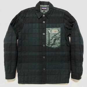 40周年記念 Patagonia Recycled Down Shirt Jacket パタゴニア リサイクルダウン シャツ ジャケット チェック柄 ウール XS 2016年製