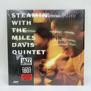 【180g重量盤/09年リマスター限定盤/良好品】STEAMIN' WITH THE MILES DAVIS QUINTET LP Jazz Wax Records SPAIN JWR4501 John Coltrane