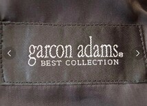 【美品】garcon adams ギャルソン アダムス / ツイードジャケット / ヘリンボーン / グレー系 / AB6 L_画像10