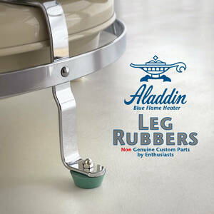 Aladdin Leg Rubbers テスト価格!!! アラジン ストーブ レッグラバーズ LR02 グリーングレイ ゴム脚 ゴム足 スリッパ カスタム 送料無料 !!