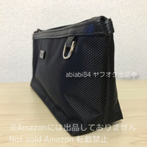 即決2890円★非売品●TUMI×JAL/日本航空●ビジネスクラス アメニティキット ポーチ モバイルケース ぺンケース ブラック/黒 未使用 稀少_画像5