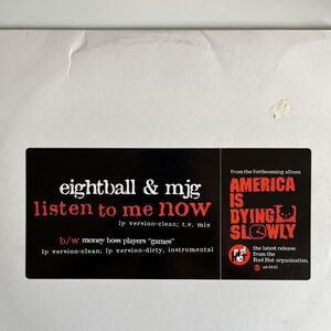 Eightball & M.J.G. / Money Boss Players - Listen To Me Now / Games