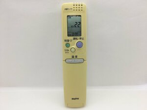 SANYO　エアコンリモコン　RCS-SR1　中古品C-8426