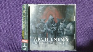 国内盤帯付 ARCH ENEMY アーチ・エネミー/ WAR ETERNALウォー・エターナル CD+DVD (QATE-10053）