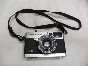 1970年発売 オリンパス OLYMPUS 35 EC 2 42mm F2.8 フィルムカメラ 動作未確認 ストラップ付
