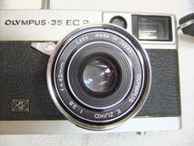 1970年発売 オリンパス OLYMPUS 35 EC 2 42mm F2.8 フィルムカメラ 動作未確認 ストラップ付_画像8