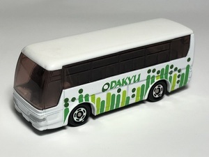 2000年限定トミカ・三菱ふそうエアロクイーン大型観光バス・小田急仕様白/グリーン・美品