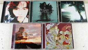 S◆中古品◆CDソフト 『宇都宮隆 5タイトルセット まとめ売り』 easy attraction/fragile/WHITE ROOM/TEN to TEN/Mile stone 6枚組 ※帯付