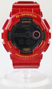 S◎中古品◎腕時計『シャア専用 G-SHOCK』 G-SHOCK×GUNDAM シャア・アズナブルモデル GD-100 機動戦士ガンダム CASIO/カシオ クォーツ式