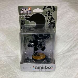 アミーボ Mr. ゲーム&ウォッチ 大乱闘スマッシュブラザーズ amiibo Mr. GAME&WATCH 任天堂 Nintendo