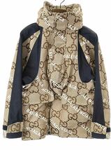 未使用BALENCIAGA GUCCI 　バレンシアガ　グッチ　ジャンパー　ブルゾン　GG柄　サイズXLフリースタイルファッション　ユニセックス_画像1