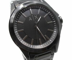 #ARMANI Armani AX2620 EXCHANGE обмен A/X DREXLER кварц QZ наручные часы мужской обхват руки примерно 16cm оттенок черного коробка koma есть 