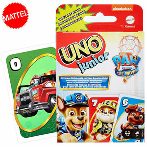 UNO パウパトロール ウノ ジュニア パウパト 3歳から カードゲーム おもちゃ 新品 キャラクター ライセンス
