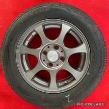 (商品番号577)ZACK14インチ社外ホイール14×5.1/2J DUNLOPスタッドレスタイヤ4本セット。175/65R14 H4 PCD 100 _画像7