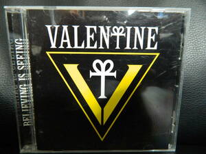 (7)　 VALENTINE / BELIEVING IS SEEING 　　日本盤　 　 ジャケ、日本語解説 経年の汚れあり