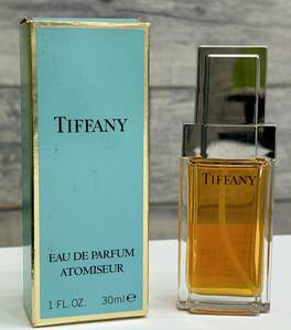 【D-1241】残量約90％ TIFFANY EAU DE PARFUM ATOMISEUR 30ml ティファニー オードパフューム EDP アトマイザー 香水 スプレー