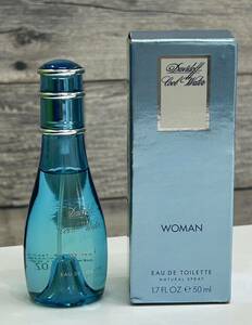 【D-1242】Davidoff Cool Water Woman Eau de Toilette 50ml EDT ダビドフ クールウォーター ウーマン オーデトワレ レディース スプレー