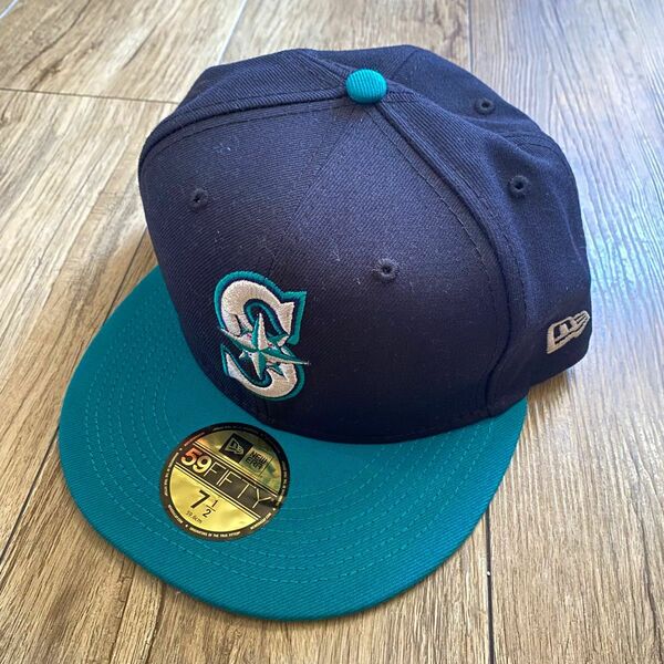 【新品未使用】ニューエラ キャップ 59FIFTY シアトル・マリナーズ オーセンティックコレクション