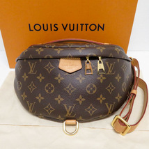 ルイヴィトン LOUIS VUITTON モノグラム バムバッグ ウエストバッグ ボディバッグ M43644 SA0271 中古 [質イコー]_画像1