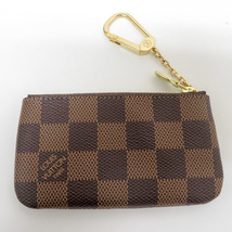 ルイヴィトン LOUIS VUITTON ダミエ カードキーケース ポシェットクレ キーリング付 小銭入れ N62658 CT1233 2023年製 未使用 [質イコー]_画像3