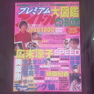 送料無料即決！プレミアム大図鑑アイドルザ・ベストマガジンオリジナル特別編集平成10年広末涼子森高千里奥菜恵本上まなみ藤原紀香