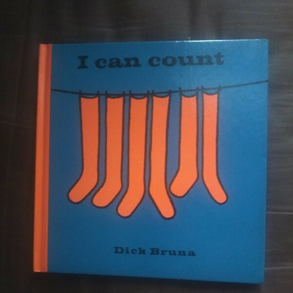 送料無料即決！レア洋書英語絵本　I Can Count（かぞえてみよう）　　dick brunaディックブルーナ　イギリスロンドン