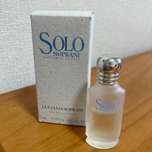 ルチアーノ　ソプラーニ ソロ　オーデトアレ5ml/ミニ香水
