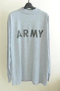 米軍実物 U.S.ARMY モックネック　ロンT リフレクター size L