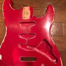 　MJT Relic Stratocaster Body // ストラトボディ ダコタレッド レリック加工 新品未使用 //_画像3