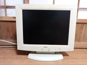 富士通 液晶モニター 液晶ディスプレイVL-151VAコネクター14ピン電源コード無し動作未確認