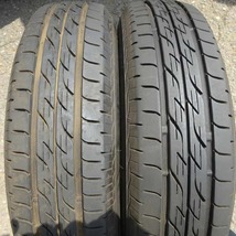 夏4本 会社宛 送料無料 155/80R13 79S ブリヂストン ECOPIA ネクストリー 2022年製 ヴィッツ パッソ プラッツ カローラ ラピュタ NO,E5356_画像2