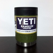 YETI イエティ ランブラー コルスター 緑 12オンス 12oz 缶クーラー 保温 保冷 アウトドア 水筒 ボトル_画像1