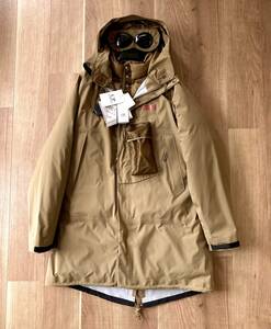 19万 C.P. COMPANY 3way GORE-TEX 3L INFINIUM MIXED GOGGLE DOWN PARKA 52 ゴアテックス ゴーグル コート ダウン ジャケット