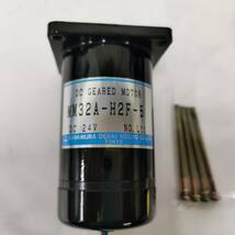 SAWAMURA MM32A-H2F-5 DC GEARED MOTOR DC24V_画像2