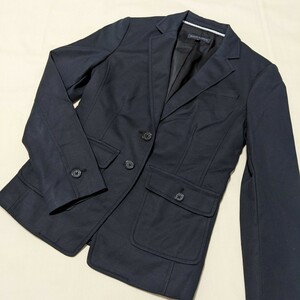 +FX21 BANANA REPUBLIC Banana Republic formal lady's 2 M long sleeve jacket tailored jacket navy blue business ceremony 