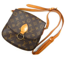 LOUIS VUITTON ルイヴィトン M51243 サンクルーMM ショルダーバッグ FB2688 モノグラム ブラウン ポシェット_画像1