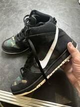 NIKE SB DUNK HIGH PRO BQ6826-001 27.5cm 迷彩　ミリタリーナイキ_画像1