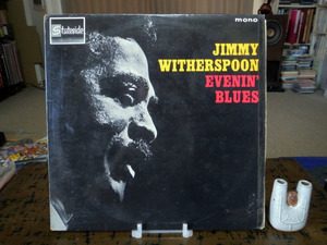 Jimmy Witherspoon／Evenin' Blues レアUKオリジ(1964)盤良好！ズ太く男臭い夕刻のブルーズ！ジミー・ウィザースプーンのジャケも渋い名盤