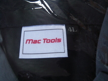 ☆Mａｃ Tools☆マックツール☆つなぎ☆前右胸ロゴロゴ刺繍/左前脇腹ロゴワッペン☆オールインワン☆4Lサイズ☆ブルー/ブラック☆新品☆_画像9