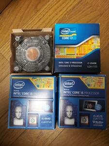 INTEL純正銅芯クーラー ４個1セット LGA1120 LGA1151 LGA1150 LGA1155 LGA1156 通用 複数在庫