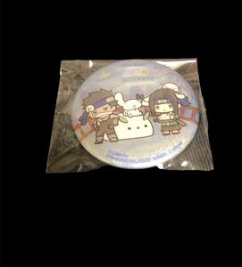 NARUTO -ナルト- 疾風伝 × Sanrio characters サンリオ ホログラム 缶バッジ コレクション 霧隠れ×シナモンロール