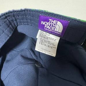 THE NORTH FACE PURPLE LABEL ノースフェイス パープルレーベル マドラスチェック 6パネル フィールド キャップ Madras Field Cap グリーンの画像7