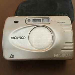 ミノルタ コンパクトカメラ MINOLTA VECTIS300 IX-DATE 望遠 APSフィルム 動作確認済み 電池付き コレクション compact cameraの画像8