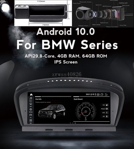 純正ナビと同じ視野バックカメラ付き　CarPlay BMW 日本語版　android 10 ナビ　E60、E61,E62,E63,E64,M6　E90 E91 E92 CCC/CIC