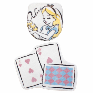 * Alice toilet mat set stylish mail order toilet cover cover 2 point set character adult lovely Disney Disney Princess 