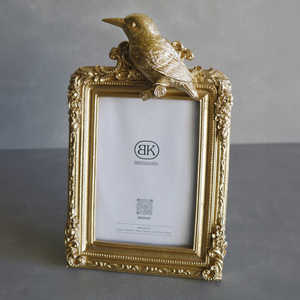 * Kingfisher/GD * BRESKORD wellcome bird frame photo frame stylish picture frame photo stand frame desk ornament 