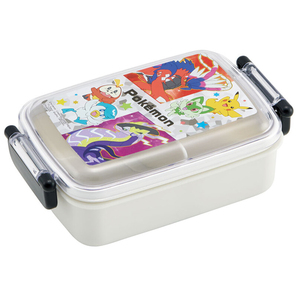 ☆ ポケモン23N ☆ キャラクター 抗菌 ふわっとタイト ランチボックス RBF3ANAG 弁当箱 1段 ドーム型 450ml レンジ対応 食洗機OK 抗菌